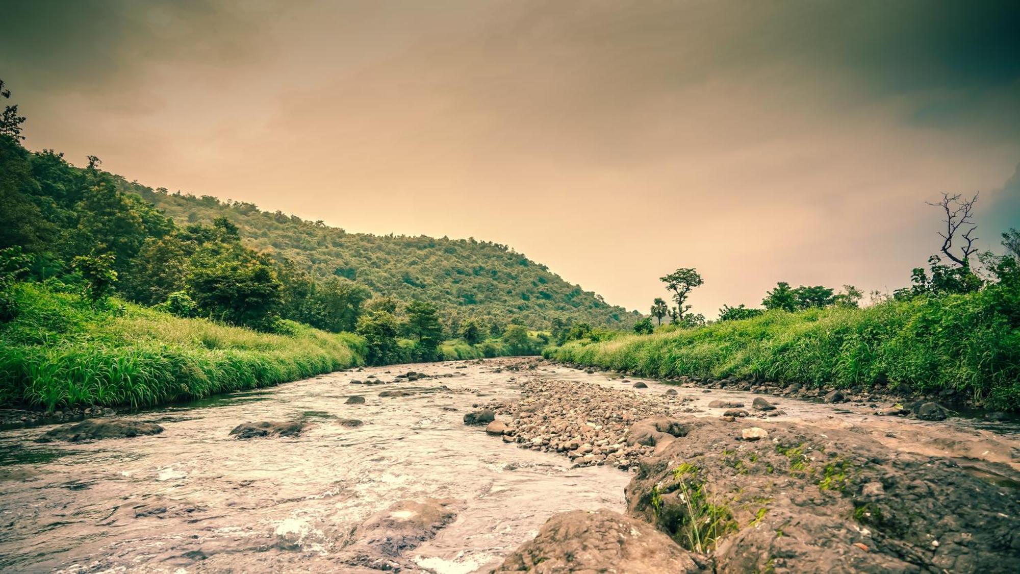 Whispering Peepul Resort Badlapur Bagian luar foto